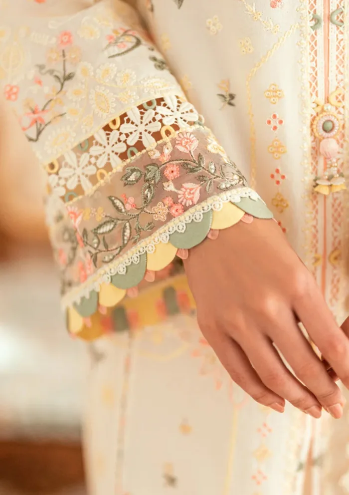 Qalamkar Eid Edit 25 SB 01 Rina Luxury Lawn Collection - Image 5