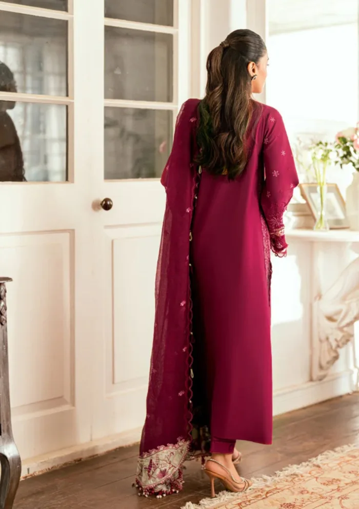 Qalamkar Eid Edit 25 SB 02 Sameen Luxury Lawn Collection - Image 2
