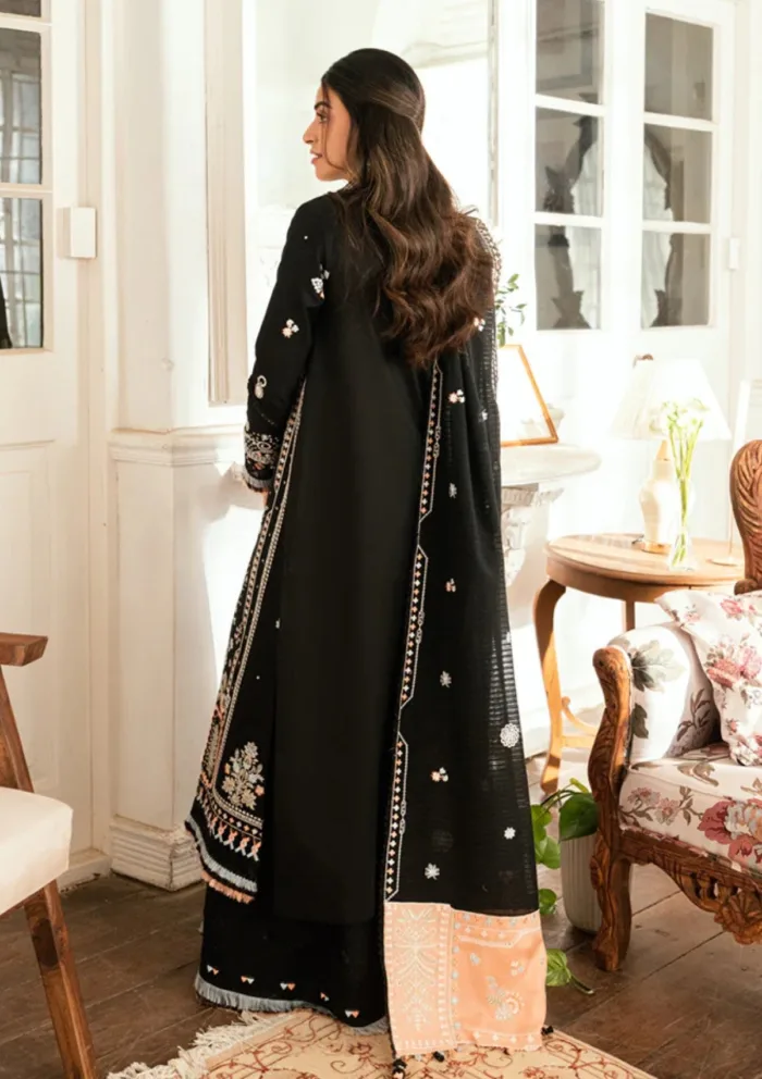 Qalamkar Eid Edit 25 SB 03 Misha Luxury Lawn Collection - Image 2