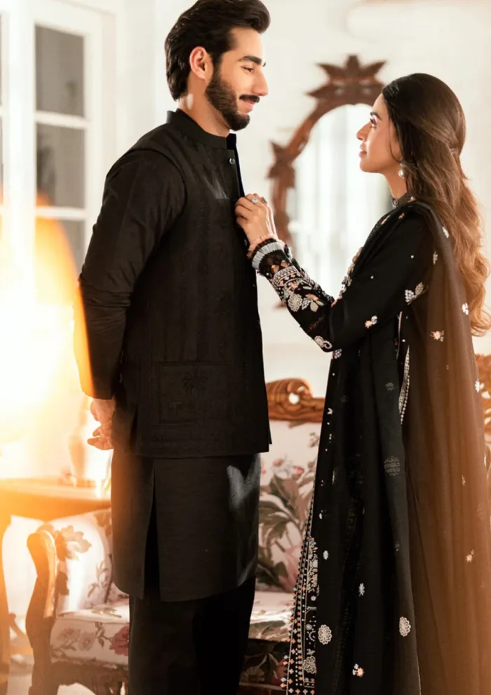 Qalamkar Eid Edit 25 SB 03 Misha Luxury Lawn Collection - Image 6