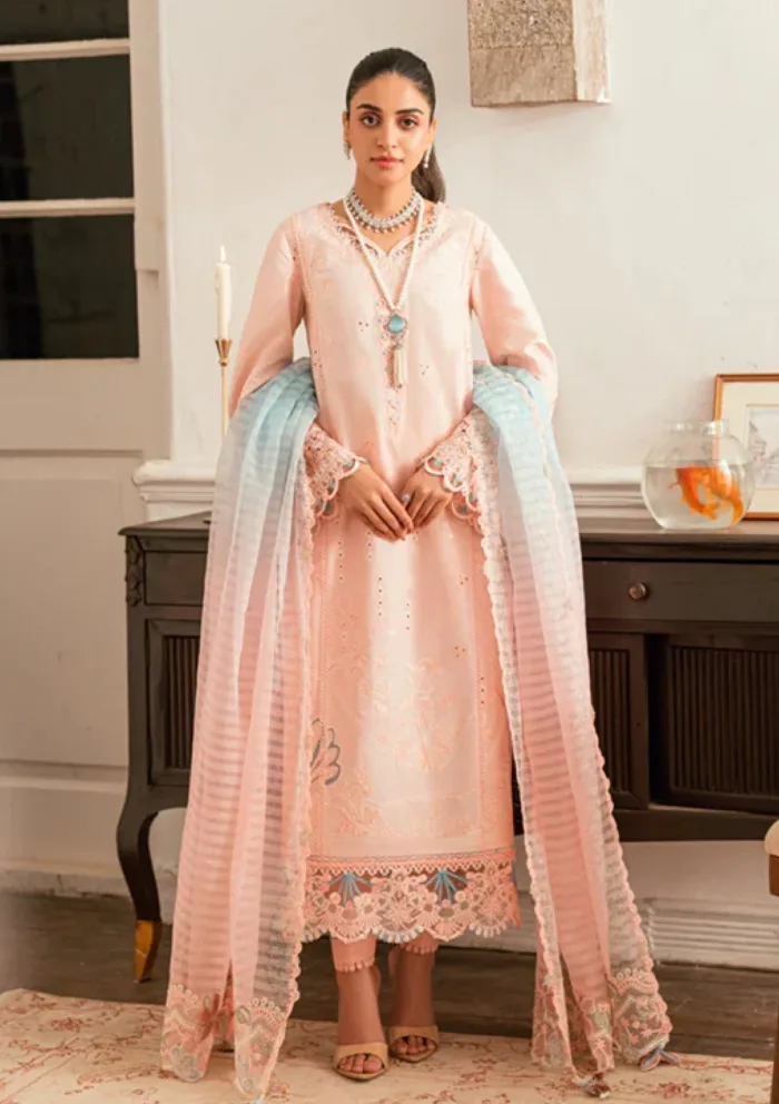 Qalamkar Eid Edit 25 SB 05 Aleeza Luxury Lawn Collection - Image 2