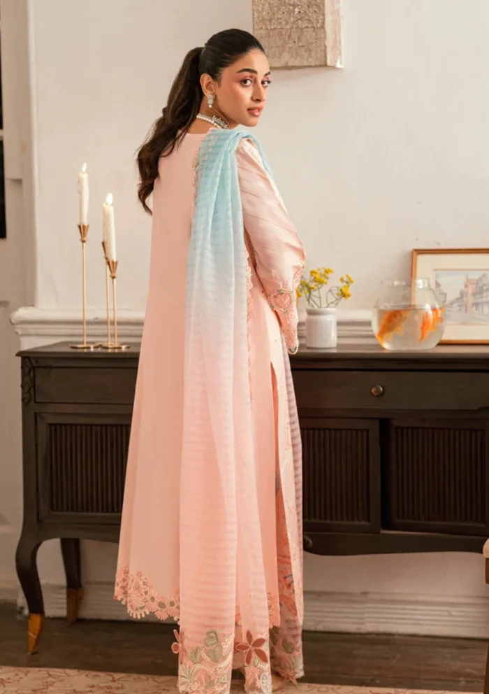Qalamkar Eid Edit 25 SB 05 Aleeza Luxury Lawn Collection - Image 3