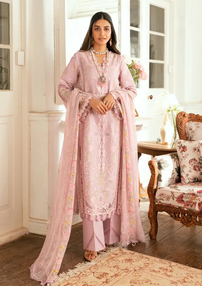 Qalamkar Eid Edit 25 SB 06 Komal Luxury Lawn Collection - Image 2
