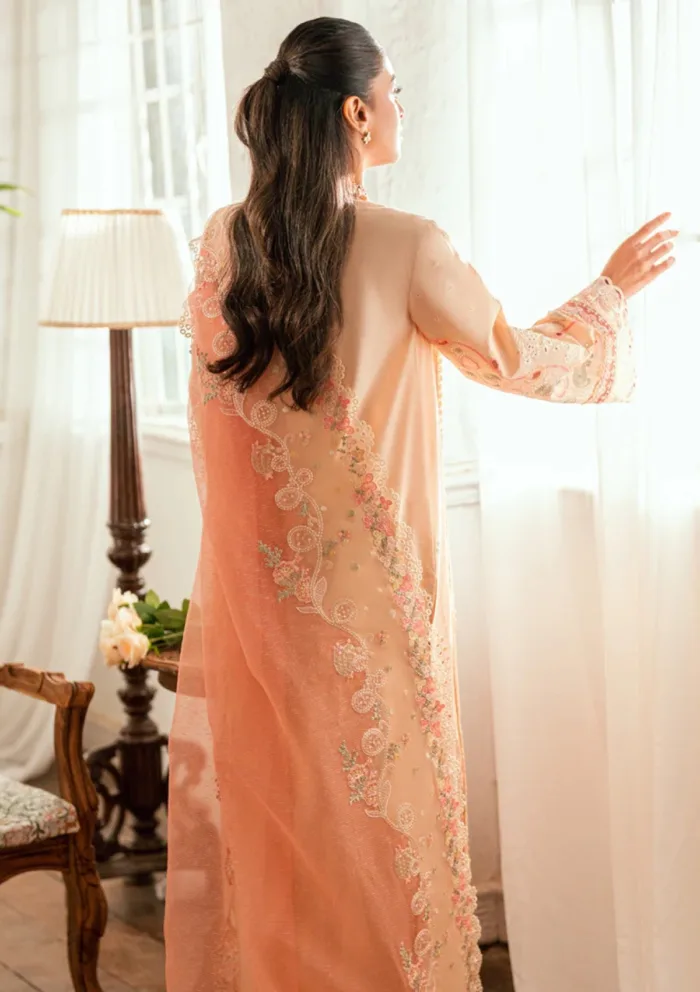Qalamkar Eid Edit 25 SB 07 Zoya Luxury Lawn Collection - Image 2