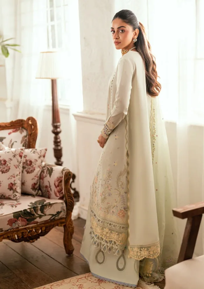 Qalamkar Eid Edit 25 SB 08 Rimsha Luxury Lawn Collection - Image 2