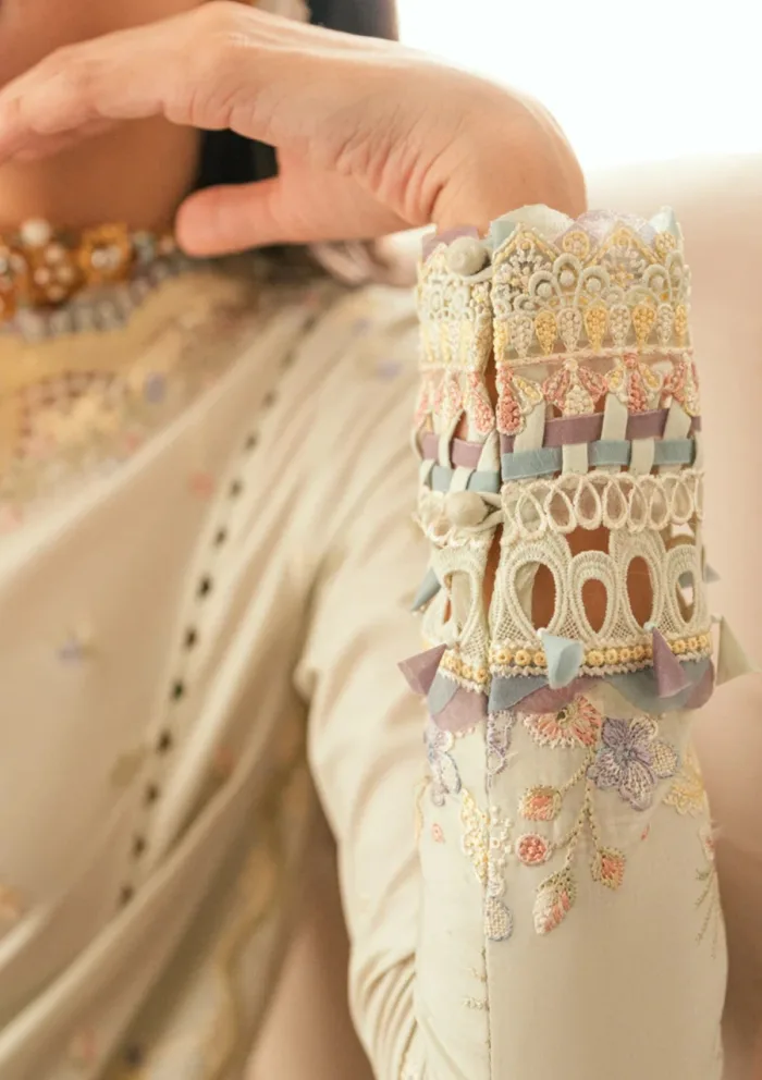Qalamkar Eid Edit 25 SB 08 Rimsha Luxury Lawn Collection - Image 5