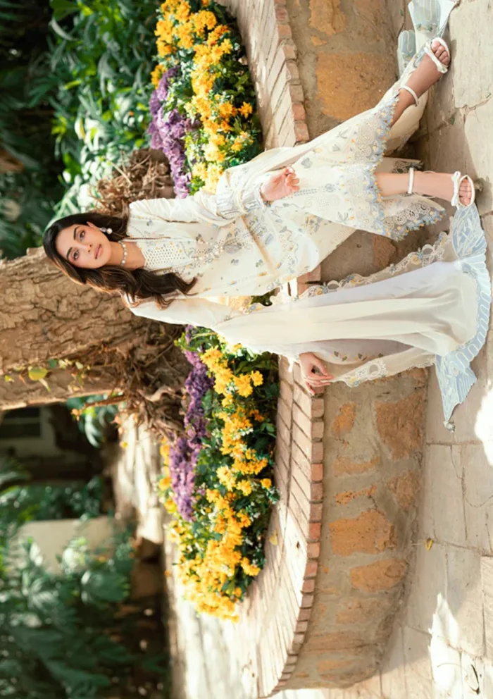 Qalamkar Eid Edit 25 SB 09 Adeena Luxury Lawn Collection - Image 6
