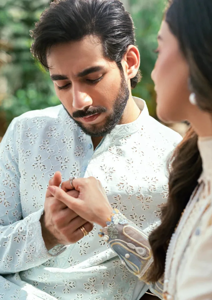 Qalamkar Eid Edit 25 SB 09 Adeena Luxury Lawn Collection - Image 9