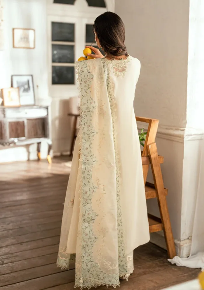 Qalamkar Eid Edit 25 SB 10 Nadia Luxury Lawn Collection - Image 2