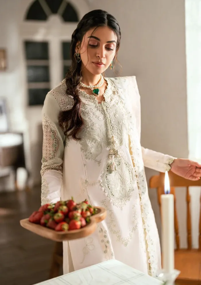 Qalamkar Eid Edit 25 SB 10 Nadia Luxury Lawn Collection - Image 4