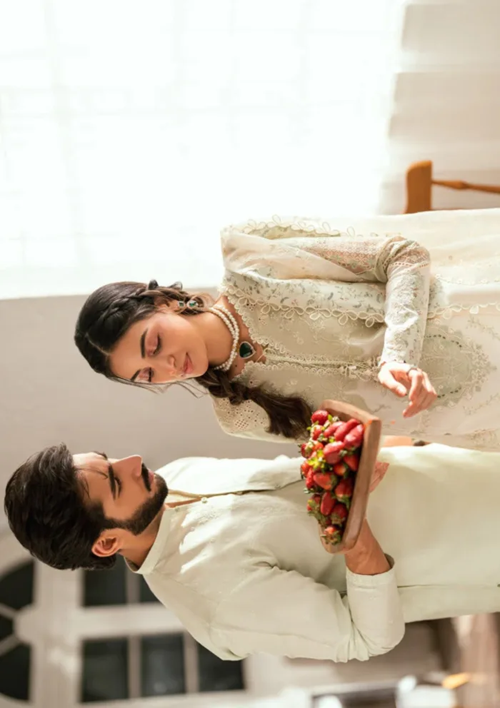 Qalamkar Eid Edit 25 SB 10 Nadia Luxury Lawn Collection - Image 8