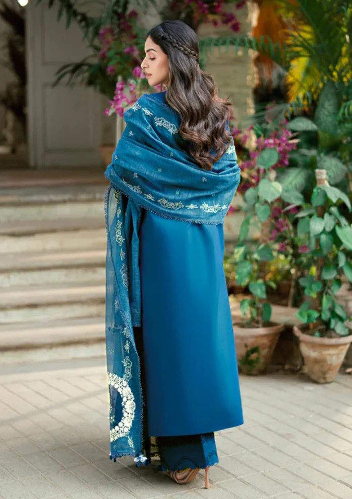 Qalamkar Eid Edit 25 SB 11 Noray Luxury Lawn Collection - Image 2