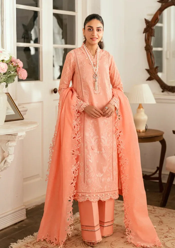 Qalamkar Eid Edit 25 SB 12 Jafa Luxury Lawn Collection - Image 3
