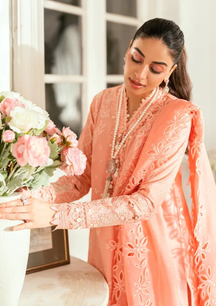 Qalamkar Eid Edit 25 SB 12 Jafa Luxury Lawn Collection - Image 5
