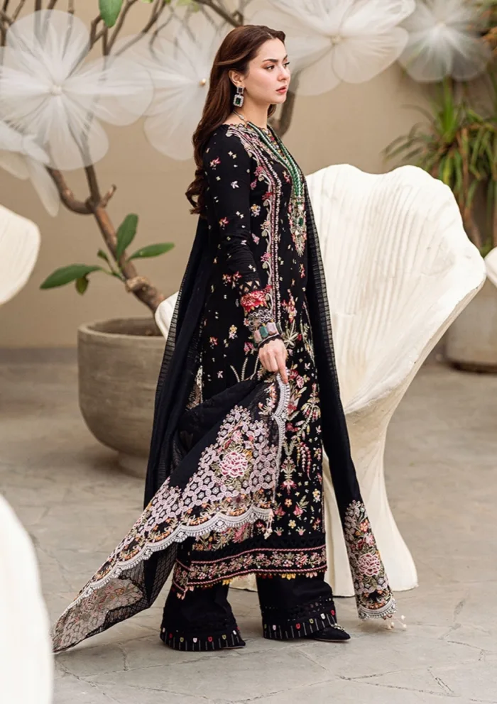 Qalamkar Luxury QSL25 15 Hannah Sahil Lawn Collection - Image 2