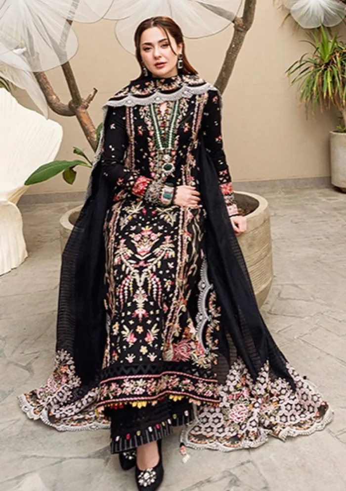 Qalamkar Luxury QSL25 15 Hannah Sahil Lawn Collection - Image 3