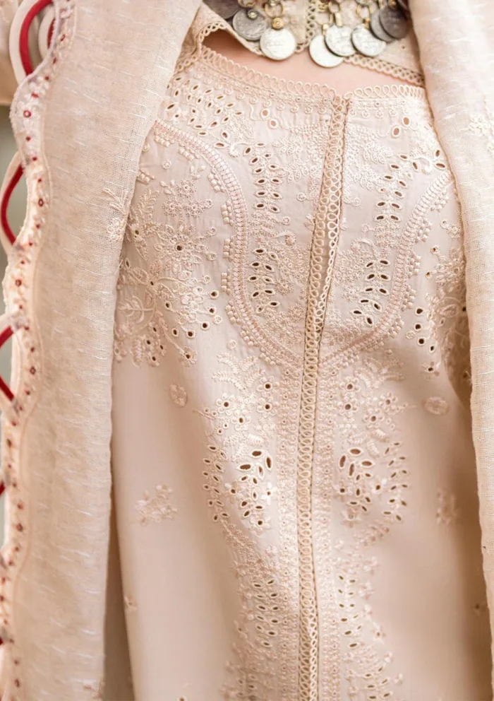 Qalamkar Luxury QSL25 16 Anaya Sahil Lawn Collection - Image 4