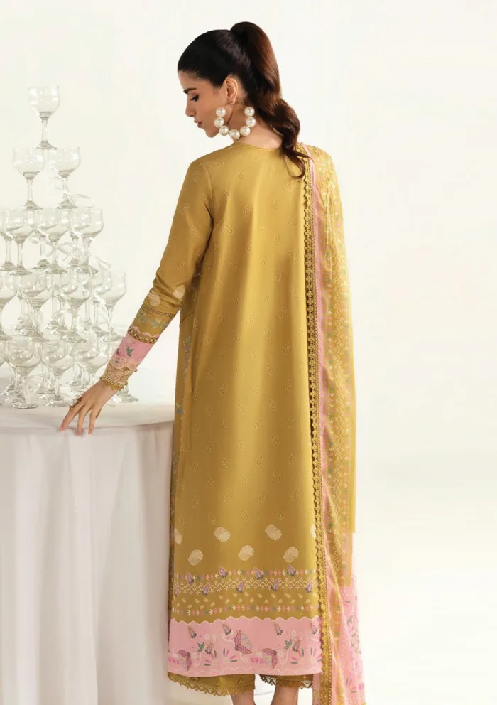 Qalamkar PQ 05 A Sian Q Prints 25 Luxury Lawn Collection - Image 3