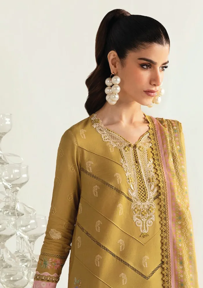 Qalamkar PQ 05 A Sian Q Prints 25 Luxury Lawn Collection - Image 5