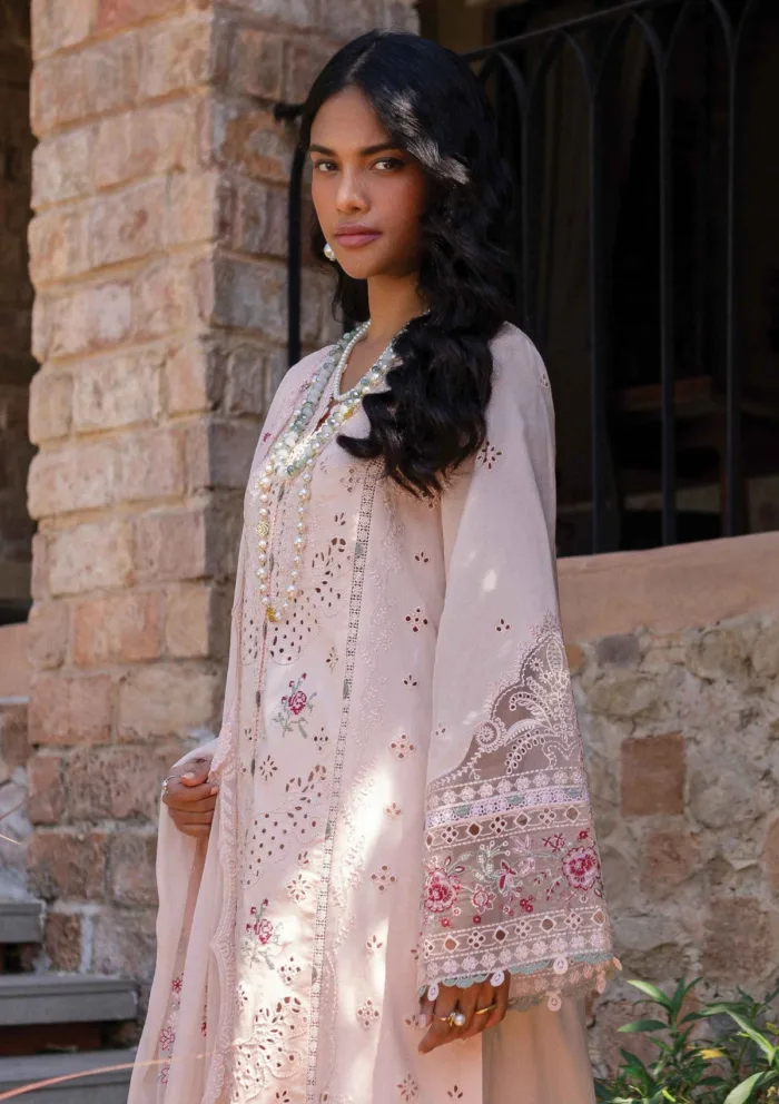 Qalamkar Summer 25 QM 14 NEHA Qline Luxury Lawn Collection - Image 2