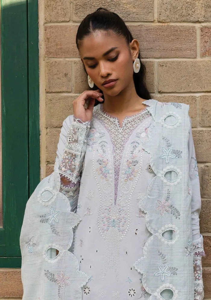 Qalamkar Summer 25 QM 16 LUNE Qline Luxury Lawn Collection - Image 2