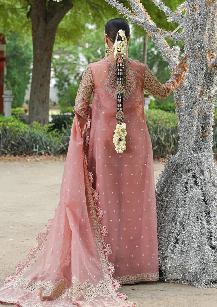 Qalamkar Wedding Formals QS24 02 Saleha Singhar Luxury Lawn Collection - Image 6