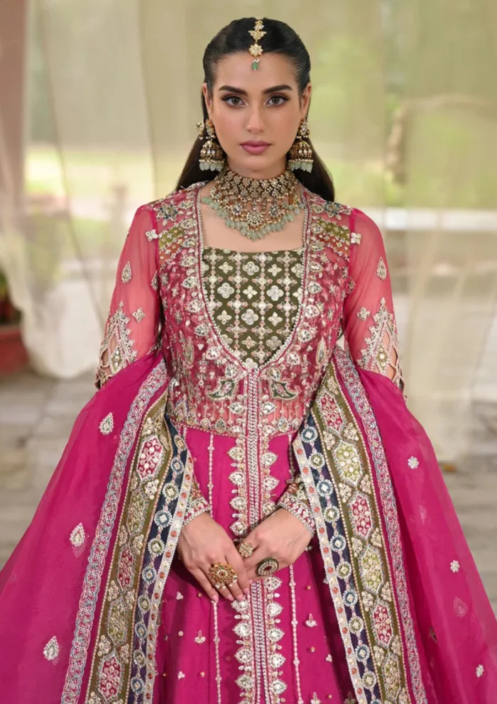 Qalamkar Wedding Formals QS24 04 Rimel Singhar Luxury Lawn Collection - Image 8
