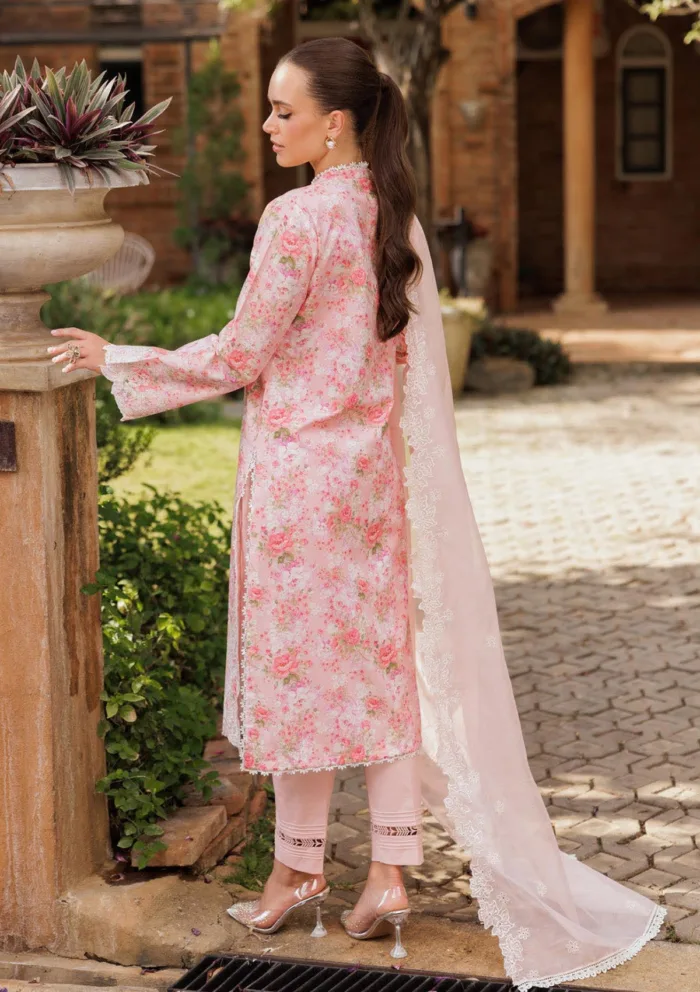 Raj Bari Floral Symphony RNF25 03 Nissa Luxury Lawn Collection - Image 2
