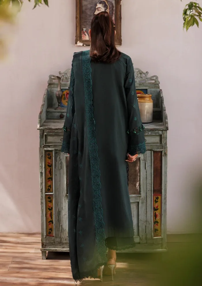Rajbari D 05 Nissa Chikankari Edition S/S 25 Luxury Lawn Collection - Image 4