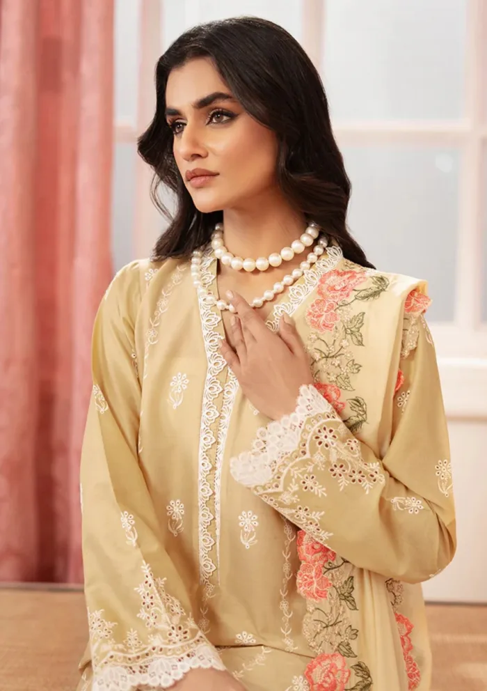 Rajbari D 10 Nissa Chikankari Edition S/S 25 Luxury Lawn Collection - Image 2
