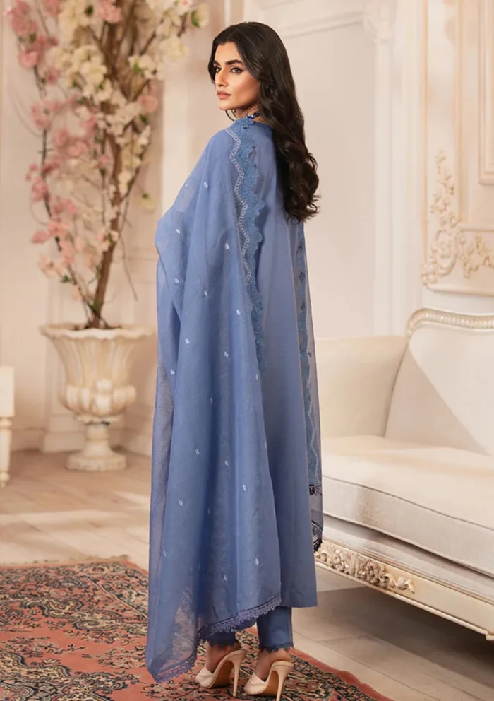 Rajbari D 11 Nissa Chikankari Edition S/S 25 Luxury Lawn Collection - Image 6