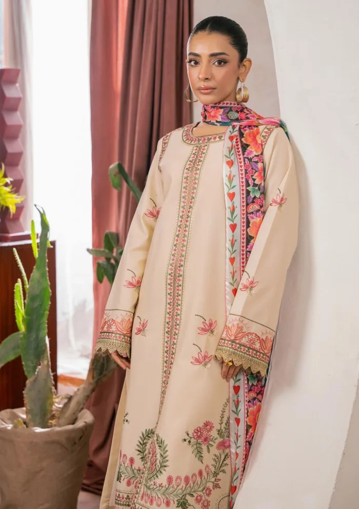 Rajbari Summer Edit 25 D 04 Parisa Luxury Lawn Collection - Image 2
