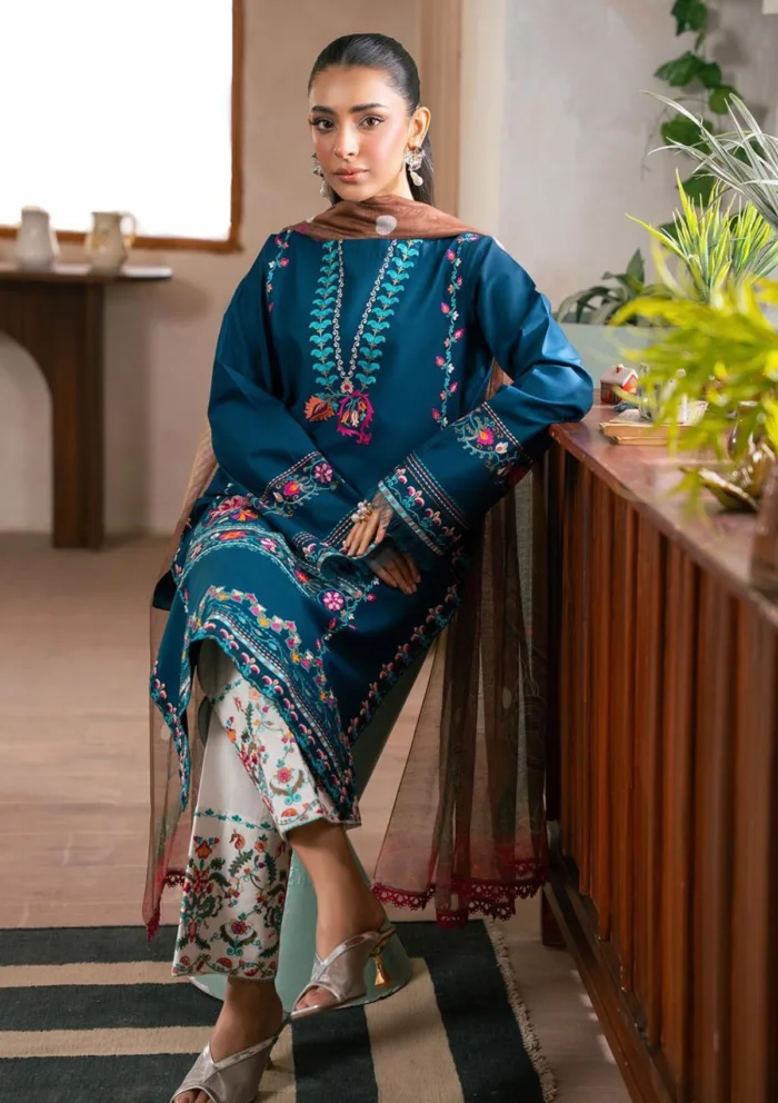 Rajbari Summer Edit 25 D 06 Parisa Luxury Lawn Collection - Image 2