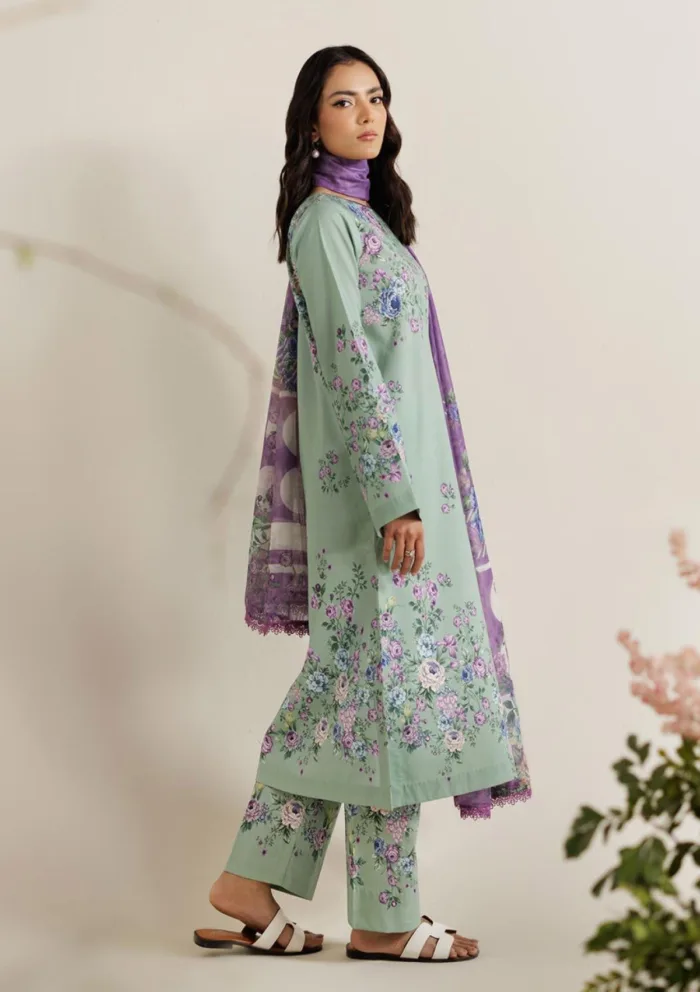Rajbari Summer Prints Exclusive RSP 02 Amal Luxury Lawn Collection - Image 2