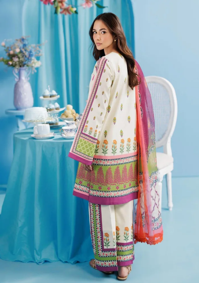 Rajbari Summer Prints Exclusive RSP 04 Amal Luxury Lawn Collection - Image 4