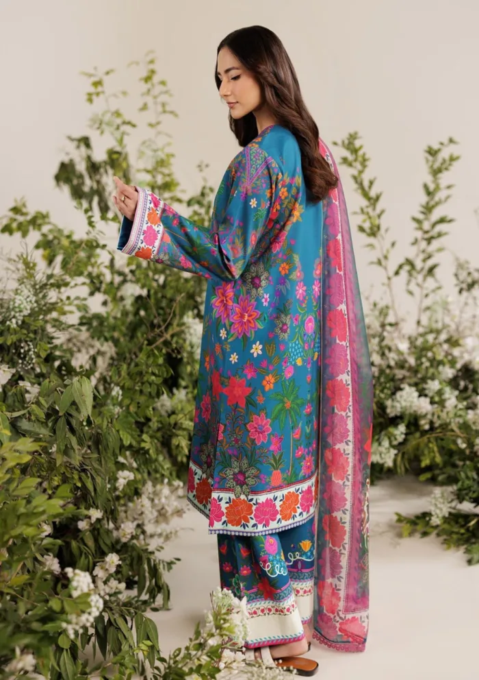 Rajbari Summer Prints Exclusive RSP 05 Amal Luxury Lawn Collection - Image 2