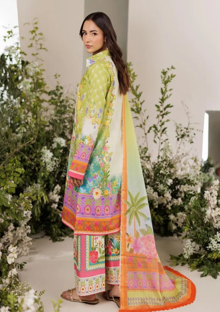 Rajbari Summer Prints Exclusive RSP 07 Amal Luxury Lawn Collection - Image 3