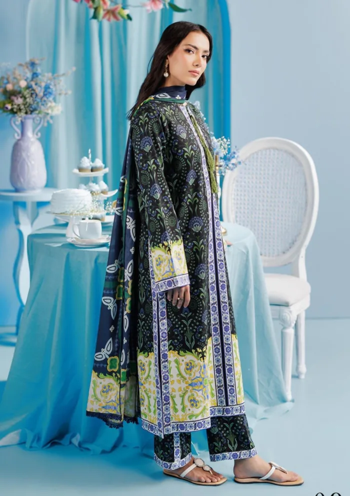 Rajbari Summer Prints Exclusive RSP 09 Amal Luxury Lawn Collection - Image 4