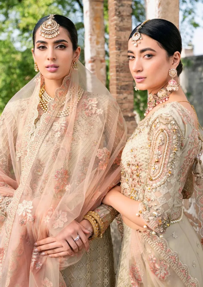 Ramsha H 202 Wedding Luxury Lawn Collection - Image 4