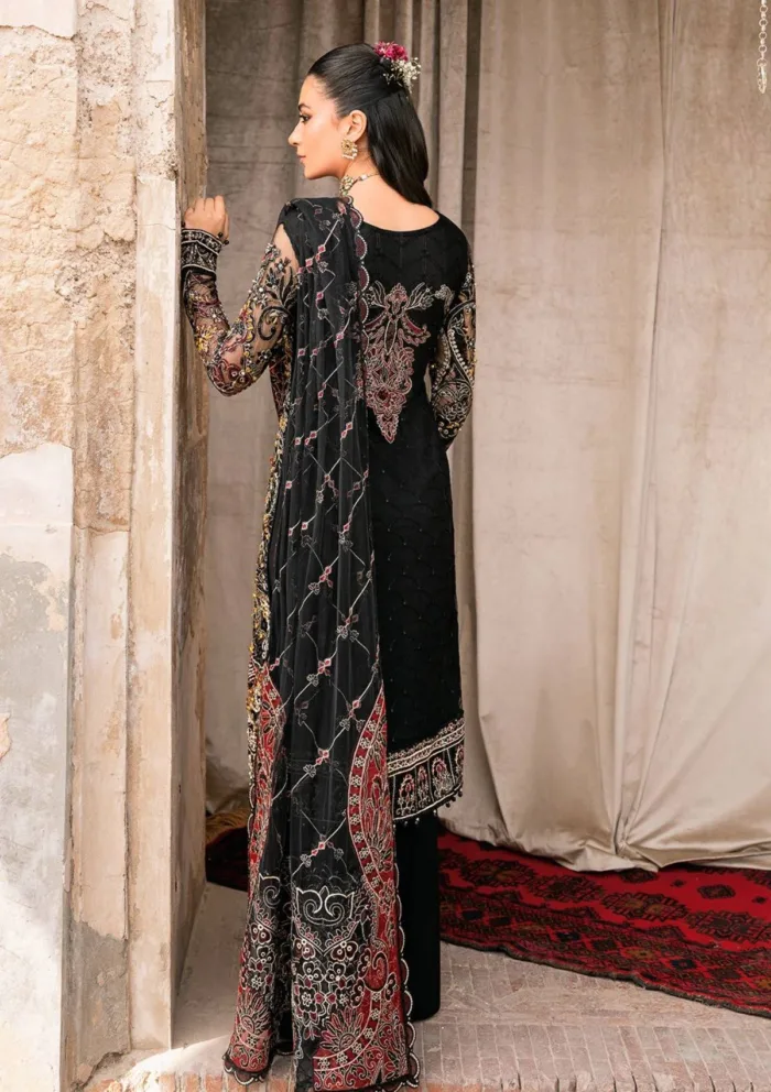 Ramsha H 205 Wedding Luxury Lawn Collection - Image 5