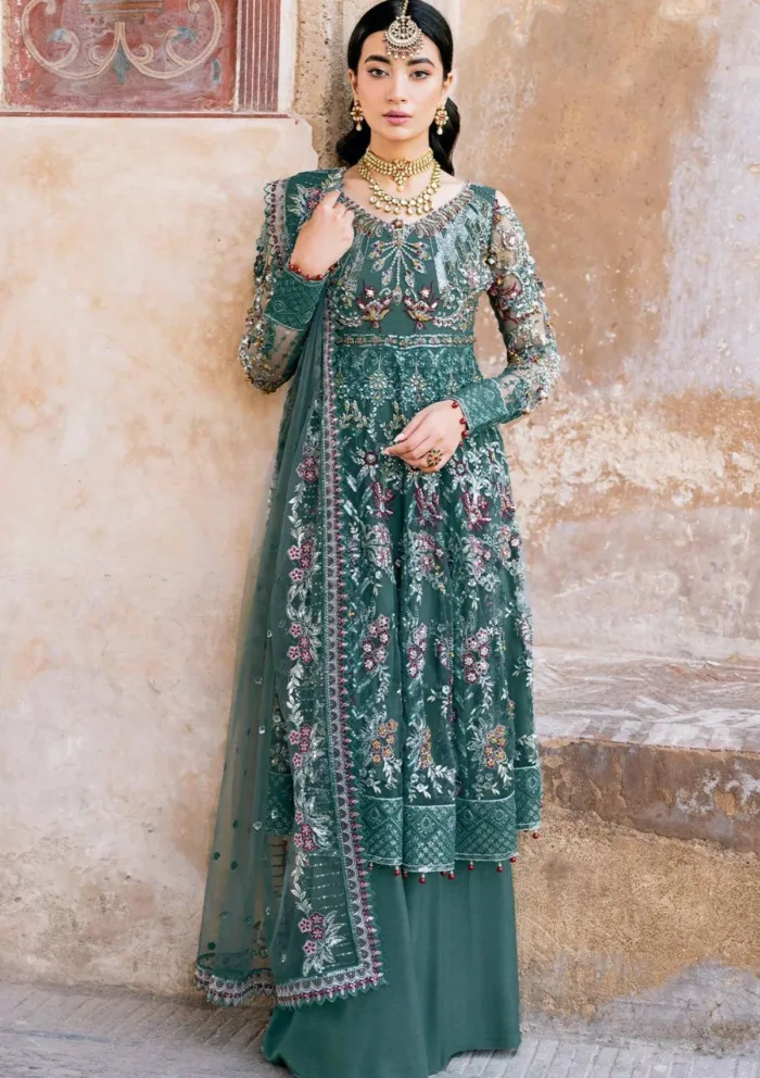 Ramsha H 208 Wedding Luxury Lawn Collection - Image 2