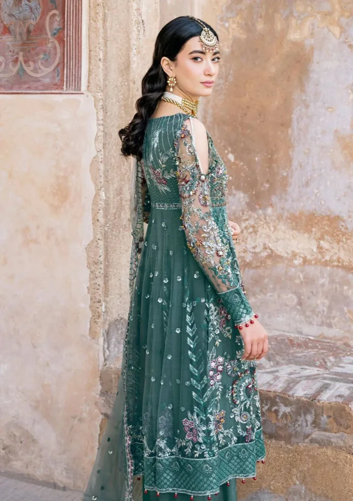 Ramsha H 208 Wedding Luxury Lawn Collection - Image 5