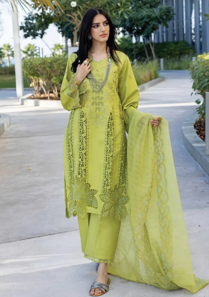 Rang Rasiya Summer Edit 25 RRC 02 Aaleen Carnation Luxury Lawn Collection - Image 3