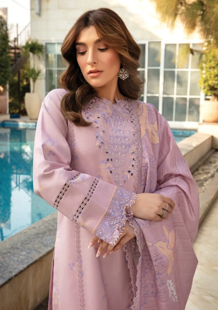 Rang Rasiya Summer Edit 25 RRF 05 DANIYA Florence Luxury Lawn Collection - Image 2