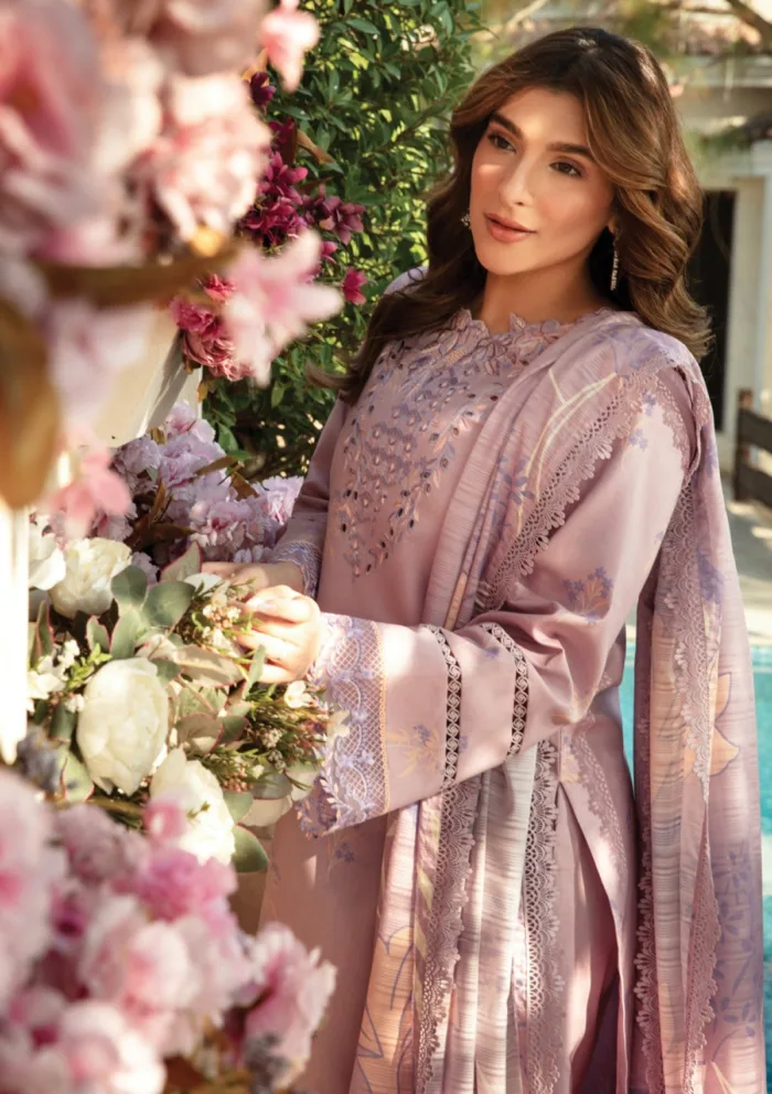 Rang Rasiya Summer Edit 25 RRF 05 DANIYA Florence Luxury Lawn Collection - Image 4