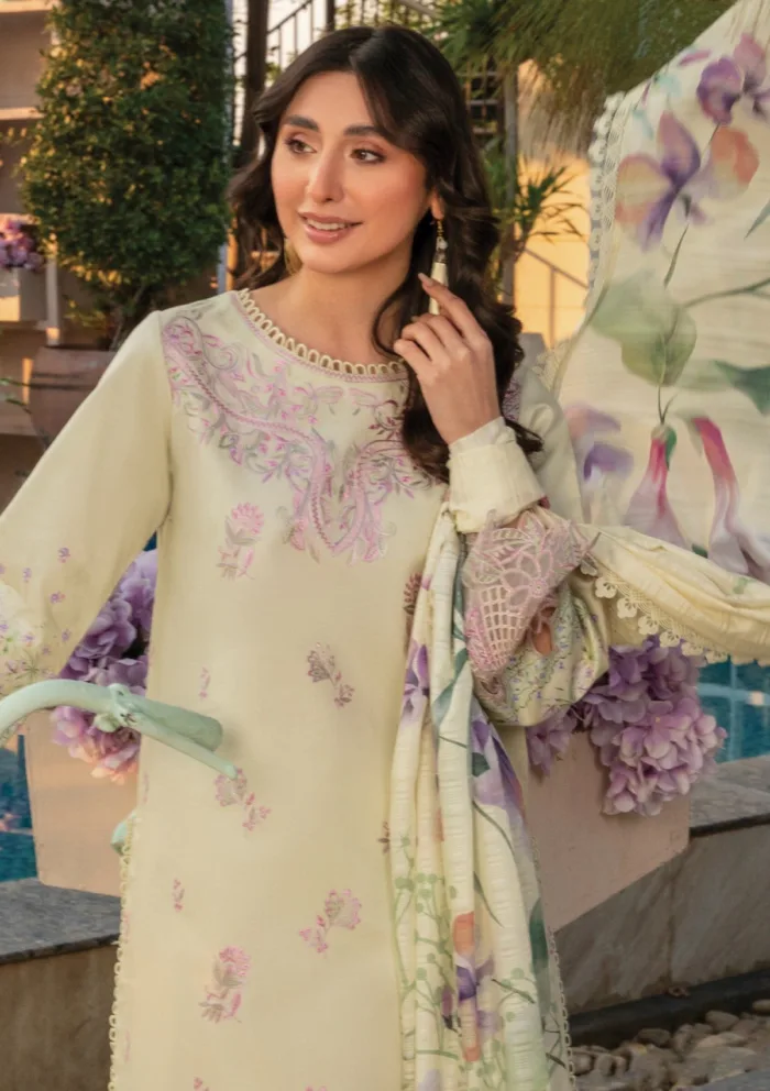 Rang Rasiya Summer Edit 25 RRF 09 MANAH Florence Luxury Lawn Collection - Image 2