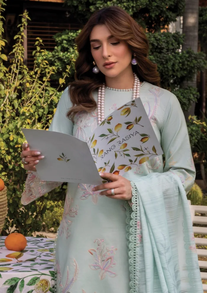 Rang Rasiya Summer Edit 25 RRF 10 SHIREEN Florence Luxury Lawn Collection - Image 6