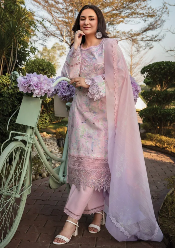 Rang Rasiya Summer Edit 25 RRF 11 RANIA Florence Luxury Lawn Collection - Image 3