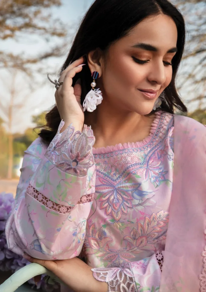 Rang Rasiya Summer Edit 25 RRF 11 RANIA Florence Luxury Lawn Collection - Image 4