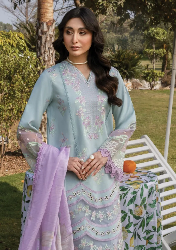 Rang Rasiya Summer Edit 25 RRF 13 ALIZEH Florence Luxury Lawn Collection - Image 2